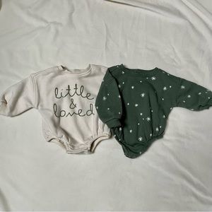 Grayson Sweatshirt Rompers